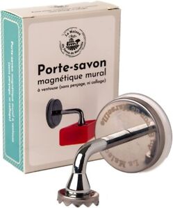 Maison du Savon - Wall Mounted Magnetic Soap Holder - Strong Suction Cup