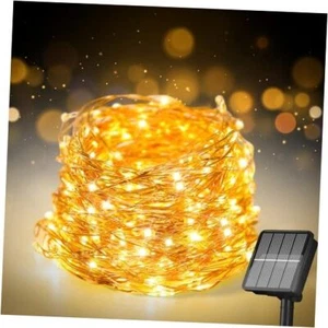 Solar String Lights for Outside, 200 LED 72Ft Solar Fairy Lights for Warm White - Picture 1 of 7