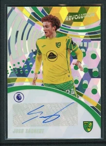 2021-22 JOSH SARGENT 15/50 AUTO PANINI REVOLUTION PREMIER LEAGUE CUBIC - Picture 1 of 2