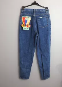 Jeans Sasson donna vintage taglia 14 slim fit vita alta gamba affusolata mamma nuovo con etichette - Foto 1 di 6
