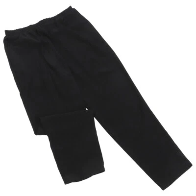 Chef's Workwear Durable Trousers Breathable Material Chef Pants Black - Image 1 of 4