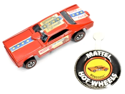Hot Wheels Redline Mongoose Funny Car 1969 Mattel USA - Image 1 of 4