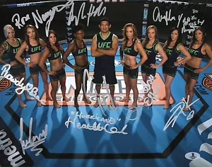 The Ultimate Fighter 20 Team Gilbert Melendez 9x Signed UFC 11x14 Photo BAS COA - Picture 1 of 24