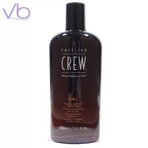 AMERICAN CREW 3-IN-1 Shampoo Conditioner Body Wash 450ml Grooming For Men - Picture 1 of 1