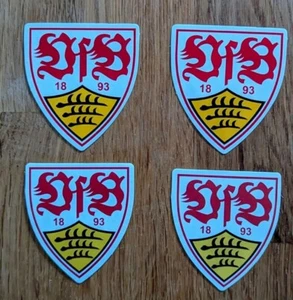 4x VfB Stuttgart Aufkleber Sticker VfB STUTTGART + MATCH ATTAX - Bild 1 von 3