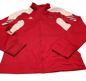 adidas Louisville Cardinals full Zip Climalite Jacket Size Small woman - Picture 1 of 11