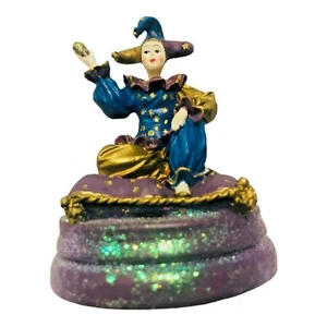 Estatuilla de payaso bufón de San Francisco Music Box Company - Imagen 1 de 8