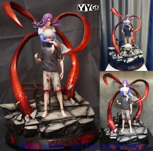 1:6 Scale Tokyo Ghoul Ken Kaneki & Kamishiro Rize Figure Statue IN STOCK NEW - Picture 1 of 7