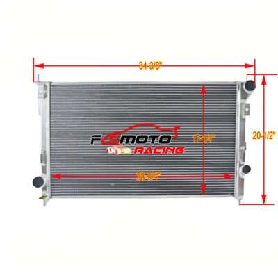 Radiador de aluminio para Ford Edge Flex Taurus Mercury Sable Lincoln MT 2007-2016 Foto 1 de 4