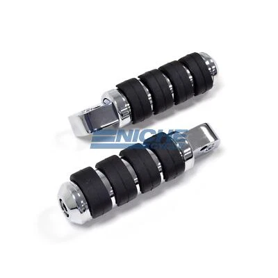 Yamaha Virago 700 XV700 1984-1987 trasero cromado Buffalo estriberas personalizadas reposapiés Foto 1 de 2