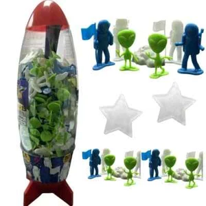 Kinder Weltraum Rakete Spielset Spielzeug & Spielmatte - Astronaut Weltraum 127-teiliges Spielzeugset Geschenk UK - Bild 1 von 8