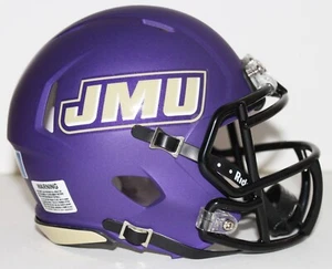 2017 JMU James Madison Dukes Custom Riddell Mini Helm vs South Dakota State - Bild 1 von 3