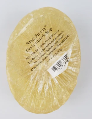 Bath & Body Works Sheer Freesia Gentle Glycerin Soap 4oz - Image 1 of 2