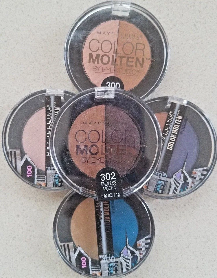 B2 G1 Free (Add 3) Maybelline Color Molten Eyeshadow Eye Studio 400 401 402 403 - Image 1 of 1