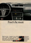 3w20014/ Alte Reklame von 1984 – Fischer C-Box – Touch the Music – Tumlingen