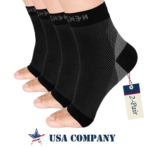 ⭐2 PAIRS | NEWZILL Compression Foot Sleeves/Plantar Fasciitis Socks 20-30 mmHg⭐ - Picture 1 of 83