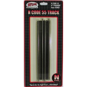 Atlas 2002 N Code 55 6" straight 6/pkg - Picture 1 of 1