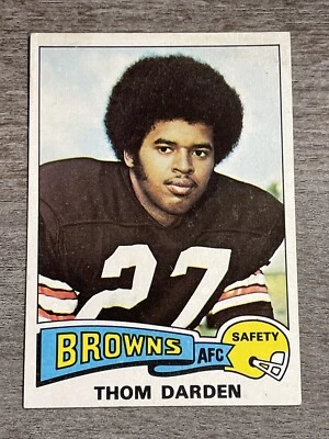 Thom Darden 1975 Topps Browns #342  *H635* - Image 1 of 2