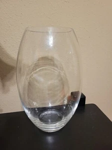 Große 10""x6"" ovale Klarglasvase * Dekor * Terrarium * Fisch - Bild 1 von 5