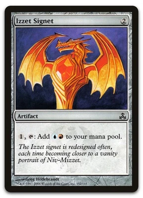 Izzet Signet #152 (LP) Guildpact GPT Magic MTG - Image 1 of 2