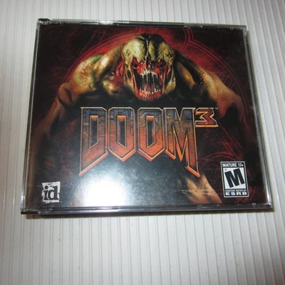 Vintage Doom  3 for PC, 2004 3 disc set  Fast Shipping - Image 1 of 4