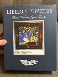 Puzzle Liberty in legno 504 pezzi, storia del re Schahriyar, Kay Nielsen, compl. - Foto 1 di 4