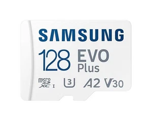 Samsung 128Gb Evo Plus V30 A2 Microsdxc Memory Card And Adapter - Picture 1 of 1