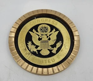 Vintage U.S. Congress Coaster Or Paperweight - Picture 1 of 8