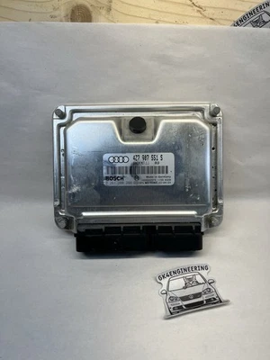 2003-05 Audi A6 Allroad 2.7t Turbo A/T Quattro Engine Computer ECU 4ZT907551S C5 - Image 1 of 4