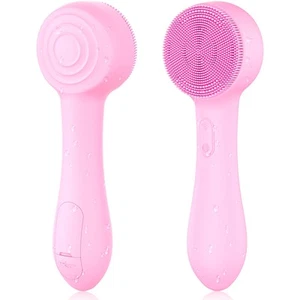 Facial Cleansing Brush Silicone Face Scrubber Waterproof Rechargeable Exfolia... - Picture 1 of 7