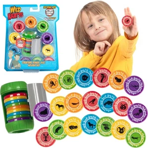Wild Kratts Chris Creature Power Disc Holder Set w 20 Discs -Figure Toy for... - Picture 1 of 9