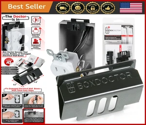 Outlet & Switch Repair Clips 10 Pack - Fix Loose Electrical Wall Boxes Easily - Picture 1 of 8
