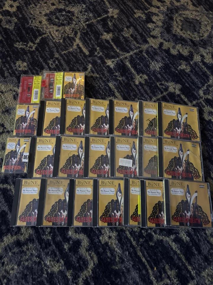 Bone Thugs N Harmony Faces Of Death Collection Cds+cassettes - Image 1 of 4