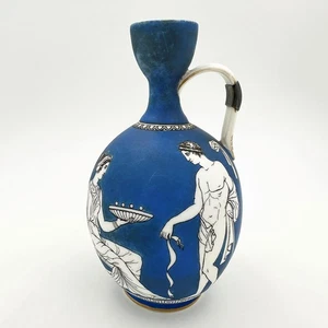 VICTORIAN ANCIENT GREEK DESIGN POTTERY WATER JUG 6¼ Inches c1870 - Picture 1 of 11