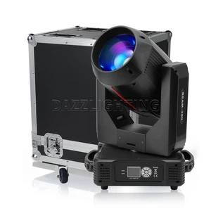 PAIDUN 380W 20R Beam Rainbow Effect Moving Head Light 8+16+24 Prism Flight Case - Picture 1 of 10