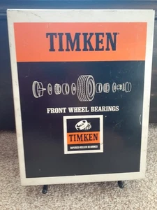 Vintage Timken bearing Advertising Metal Display Box #2 - Foto 1 di 14