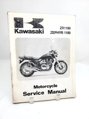 Kawasaki Zephyr 1100 ZR1100 1992 OEM manual de reparación de servicio de fábrica 99924-1152-01 Foto 1 de 4