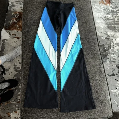 Женские спортивные штаны Margarita Colorblock Supplex для йоги тренировок с цветами - Изображение 1 из 4