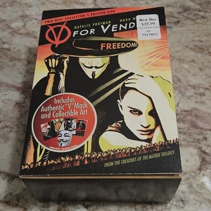 V for Vendetta (Two-Disc Collector's Edition W/ Mask) ~ NEW - Picture 1 of 3