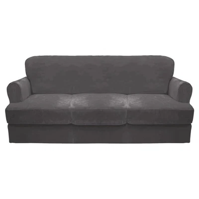 Funda Sofá Cojín T 4 Piezas Fundas, Funda Sofá Terciopelo Gruesa Suave para Li... Foto 1 de 4