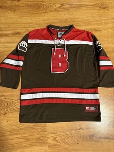 Colosseum Brown University Hockey Jersey Size Medium Pullover - Bild 1 von 5