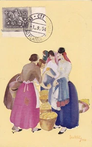 PHILATELISTISCHE AUSSTELLUNGSPOSTKARTE LEIRIA Regionaler Zoll (I) - Bild 1 von 2