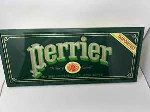 VINTAGE WERBELICHT PERRIER FUNKELNDES WASSER SELTEN STECKER - Bild 1 von 9