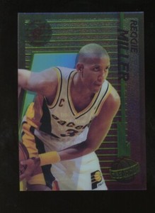 1994-95 STADIUM CLUB REGGIE MILLER CLEARCUT #11 ACETATE