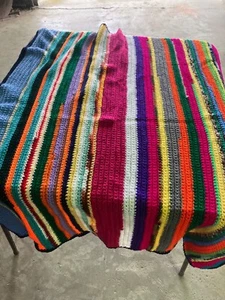 Beautiful Handmade Afghan - Picture 1 of 3