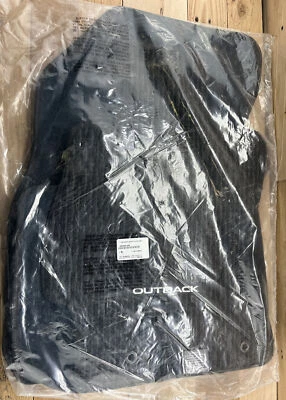 ￼ Subaru Outback black floor mats J606SAL002 2017 - Image 1 of 4