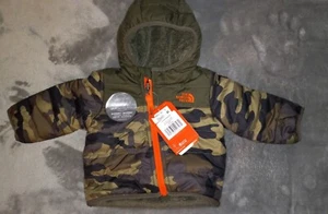 Chaqueta Chimbo de montaje reversible The North Face bebé niño verde (3 - 6) meses - Imagen 1 de 8