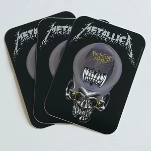 3 x Metallica I'm Inside I'm You Logo New & Official Vinyl Stickers 96mm x 68mm - Picture 1 of 1