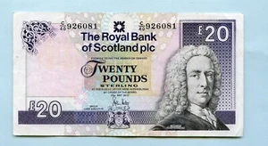 Royal Bank of Scotland £20 datato 23 maggio 2012 - Foto 1 di 2