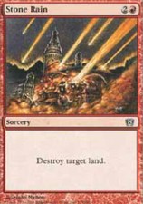 STONE RAIN X4 4 4X 8th Edition MTG Magic the Gathering Cards DJMagic